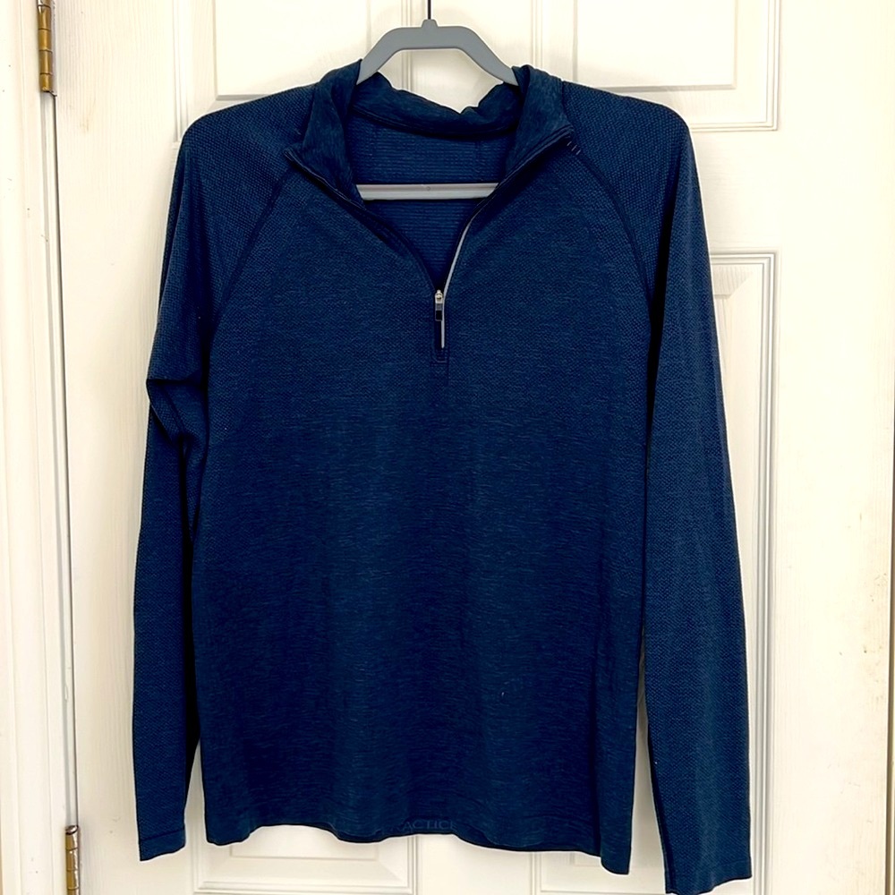 Lululemon Athletica Blue Jersey Shirt